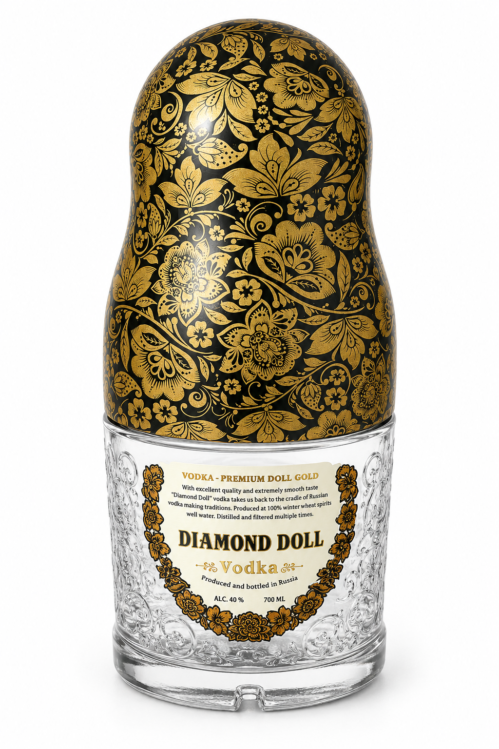 Diamond Doll Gold Vodka, 700ml