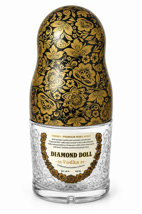 Diamond Doll Gold Vodka, 700ml