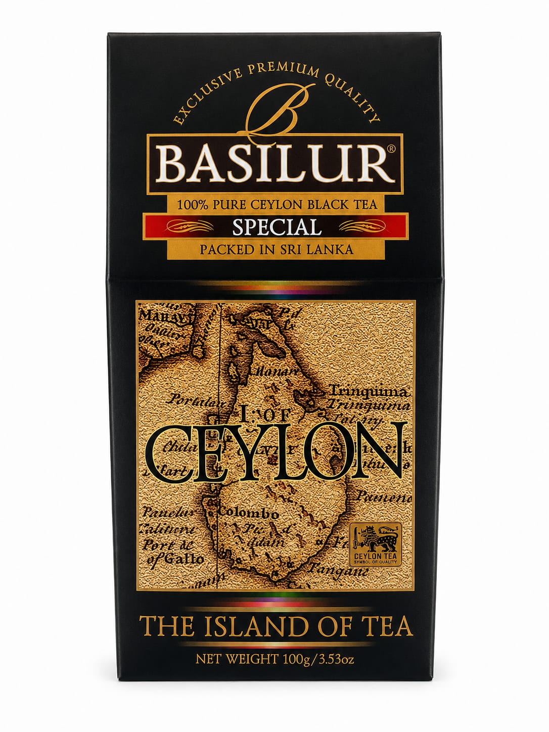 Basilur Ceylon Black Tea Special, The Island of Tea 100g