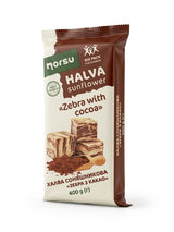 Halva Sunflower, "Zebra  with Cocoa", 400g