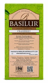 Ceylon Green Tea Cranberry, Magic Fruits - Basilur, 37.5g, 25 Tea Bags