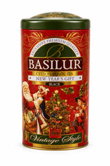 Ceylon Black Tea New Year's Gift, Vintage Style - Basilur, 100g, Tin