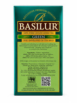 Basilur Green The Island of Tea Ceylon Green Tea, Basilur, 30g, 20 Tea Bags