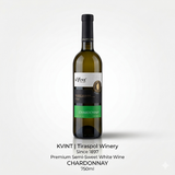 Chardonnay Semi-Sweet White Wine - Kvint 750ml