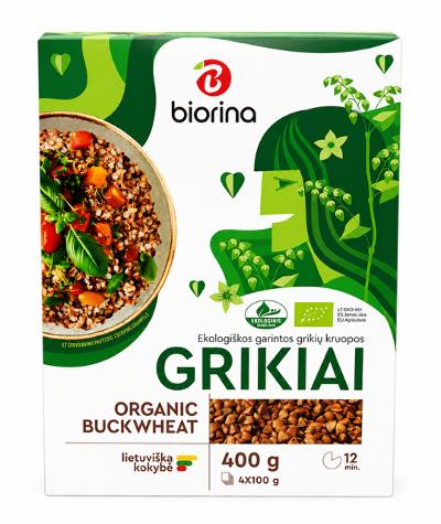 Buckwheat Biorina 400g (4 x 100g)