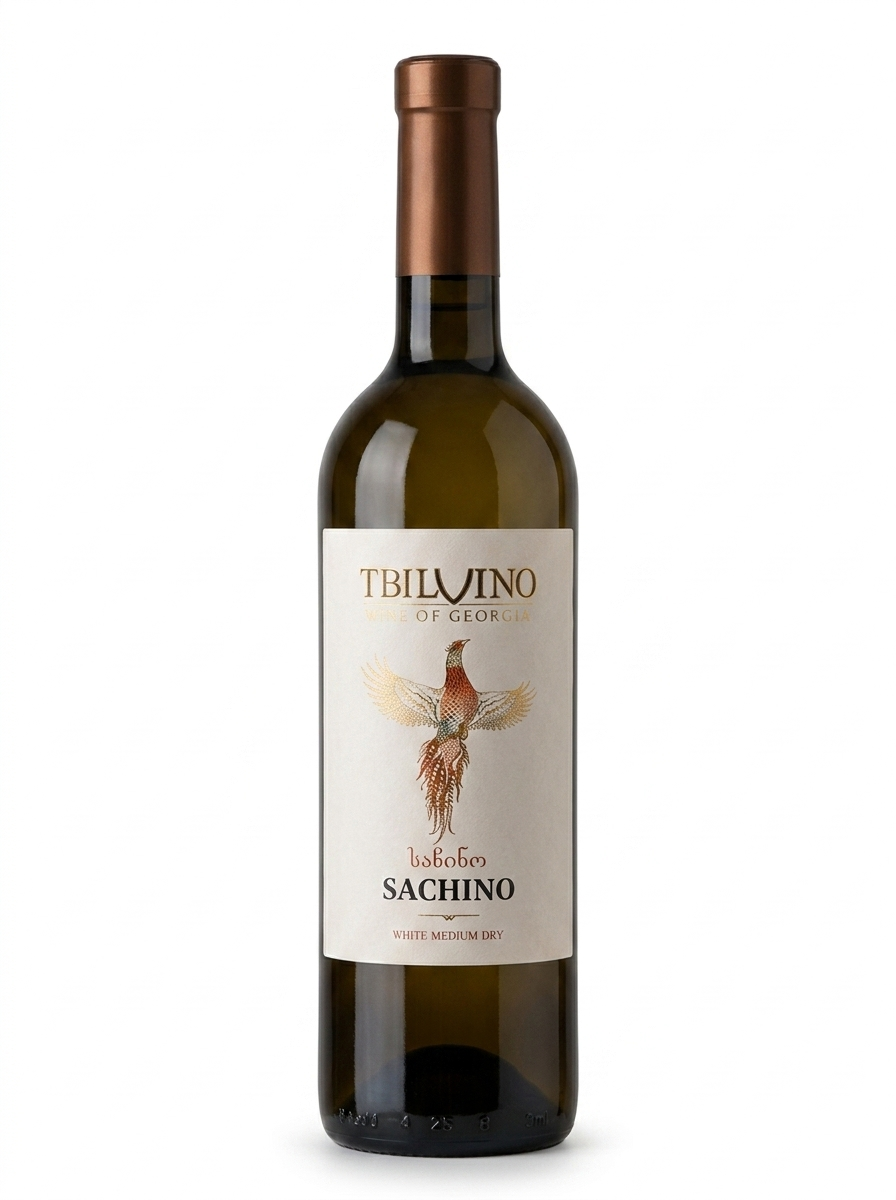 Sachino, Medium Dry White - Tbilvino 2022 750ml