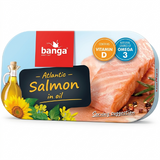 Atlantic Salmon in Oil, "Banga", 120g