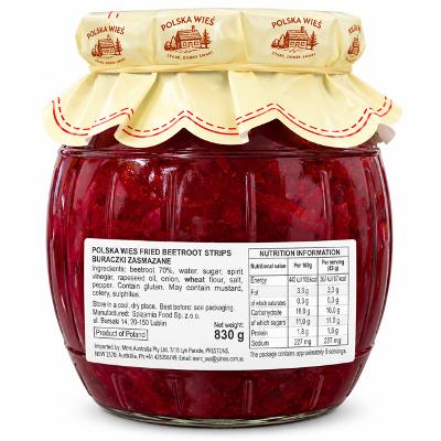 Fried Beetroot Strips "Polska Wies" - 830g