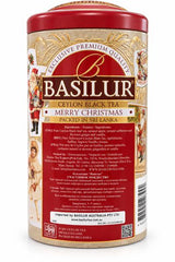 Ceylon Black Tea Merry Christmas, Vintage Style - Basilur 100g, Tin