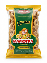 Sushki, Mini Crisp Bread Rings, Liubitelsky - Franzeluta 500g