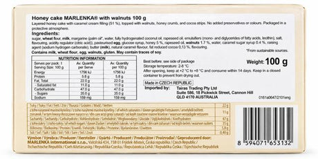 Honey Cake Classic -"Marlenka", 100g