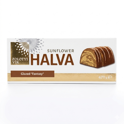 Glazed Sunflower Halva, Fantasy - Zolotyi Vik 470g