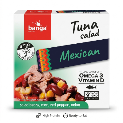 Tuna Salad, Mexican - Banga 180g