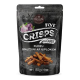 Rye bread snacks "Crisps" with garlic - Cannelle Bakery 150g