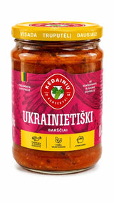 Ukrainian Borscht in a Glass Jar - Kedainiu 480g