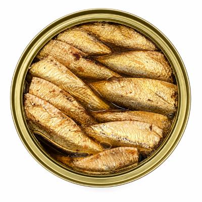 Naturally Smoked Sprats in oil "Banga" - 160g