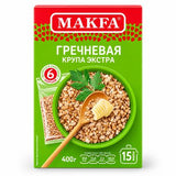 Buckwheat Groats "Makfa" 400g (6 bags x 67g each)
