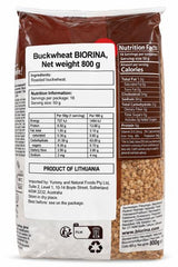 Buckwheat, "Biorina", 800g