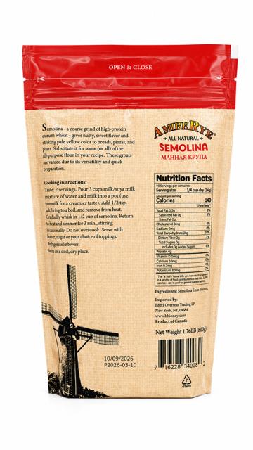 Semolina - AmbeRye 800g
