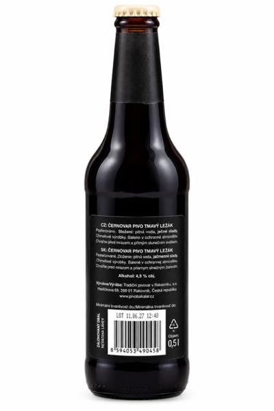Cernovar, Dark Lager, 4,5%, 0,5L