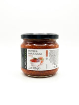 Pepper & Garlic Salsa (Adjika), Slightly Hot - Konex 350g
