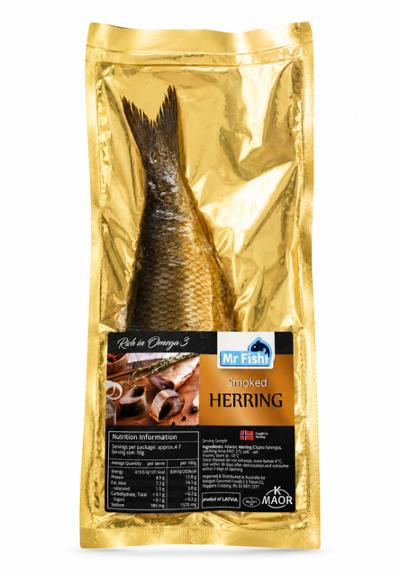 Deli Scale - Smoked Herring, Head Off - Mr Fish