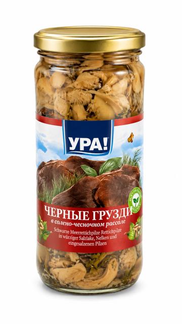 Shiitake Mushrooms in Herbal Infusion, "Ura", 480g
