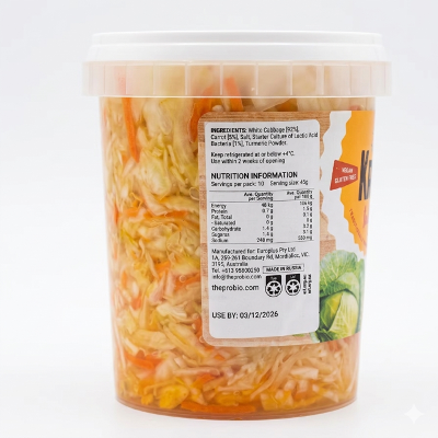 Sauerkraut with Turmeric - Pro Bio 450g