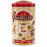 Ceylon Black Tea Merry Christmas, Vintage Style - Basilur 100g, Tin