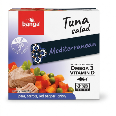 Tuna Salad, Mediterranean - Banga 180g