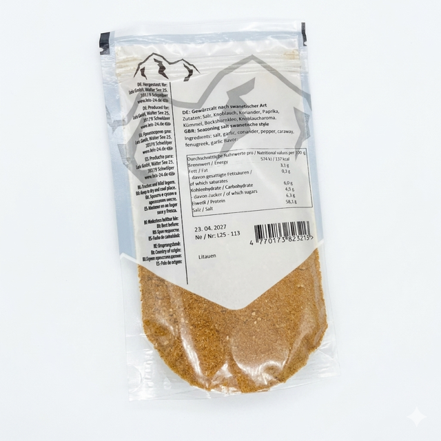 Svanetian Style Seasoning Salt - Leis 130g