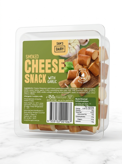 Cheese Snack with Garlic - Sam's 150g