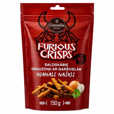 Furious Crisps With Spice Mix, 150g